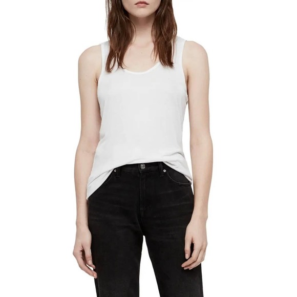 All Saints Tops - ALL SAINTS MALIN SILK VEST LARGE VEST NWT
